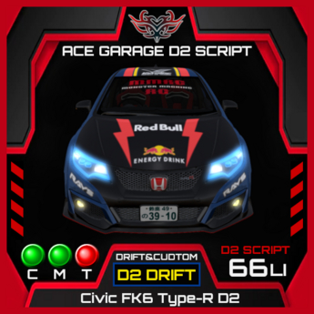 Second Life Marketplace - [AG.D2] Civic FK6 Type-R D2